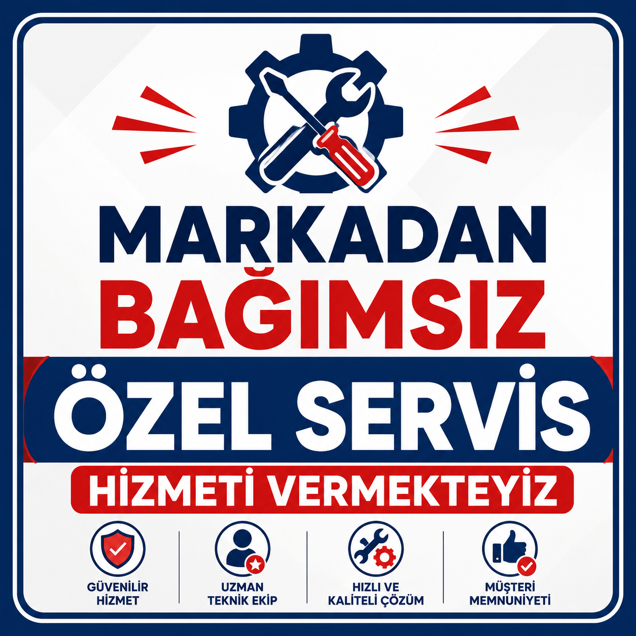 Tarsus Taşkuyu Teknik Servisi markadan bağımsız özel servis hizmeti